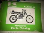 Onderdelencataloog Kawasaki KLX250, Enlèvement ou Envoi, Utilisé