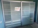 Kledingkast Ikea Pax met glazen schuifdeuren, Huis en Inrichting, Ophalen, Zo goed als nieuw, 200 cm of meer, 150 tot 200 cm