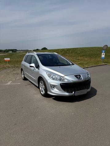 Peugeot 308 automatische zaag, Euro 5, Stof, Zwart, Bedrijf