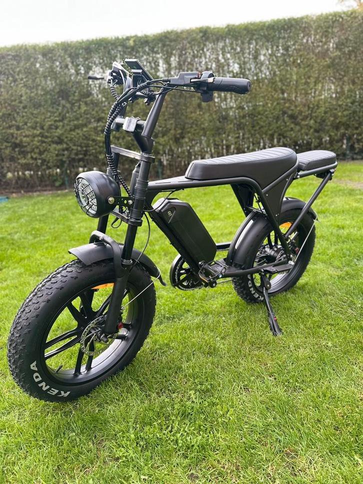 Stoere elektrische fatbike V8 – brede banden, sterke motor,, Fietsen en Brommers, Elektrische fietsen, Nieuw, Ophalen