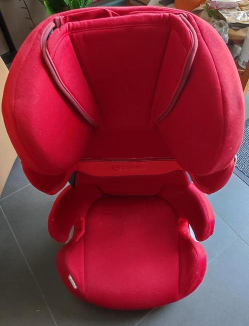 Cybex autokinderstoel - Solution X - Rood, Kinderen en Baby's, Autostoeltjes, Gebruikt, Overige merken, 15 t/m 36 kg, Autogordel