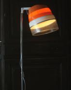 oranje vintage haardroger-lamp, Huis en Inrichting, Lampen | Vloerlampen, Ophalen of Verzenden, Gebruikt, Kunststof, 100 tot 150 cm