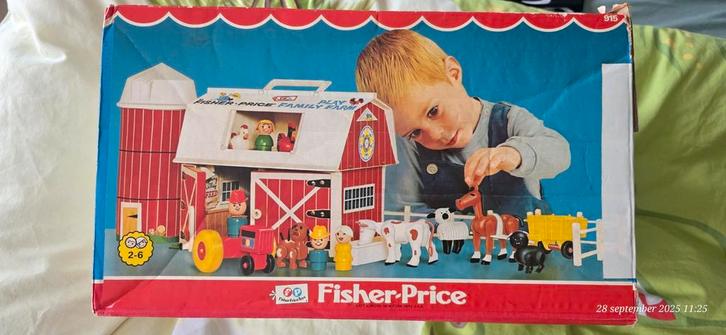 Boerderij van fisher price., Antiek en Kunst, Antiek | Speelgoed, Ophalen