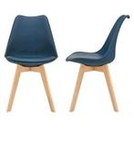 Paire de chaises de salle à manger scandinaves, Maison & Meubles, Chaises, Comme neuf, Deux