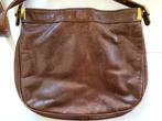 Sac en cuir, Ophalen of Verzenden, Gebruikt, Bruin, Schoudertasje