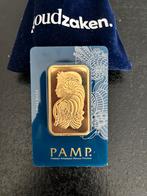Goudbaar PAMP 50gr 24k goud, Postzegels en Munten, Edelmetalen en Baren, Ophalen, Goud