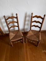 Oude eiken kinderstoelen, Ophalen