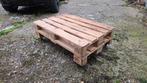 Europallet salontafel op wielen. Paletten, Ophalen, Gebruikt, 100 tot 150 cm, 50 tot 100 cm