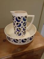 Kan met schotel Art Deco Badonville, Ophalen