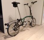 Volledig vernieuwde Brompton in het typische Racing Green, Fietsen en Brommers, Ophalen, Brompton, 16 tot 18 inch, Versnellingen