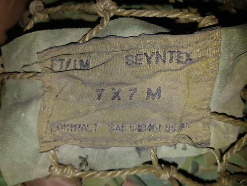 Belgian Defence Camouflage net 7x7 mtr, Verzamelen, Militaria | Algemeen, Landmacht, Overige typen, Ophalen