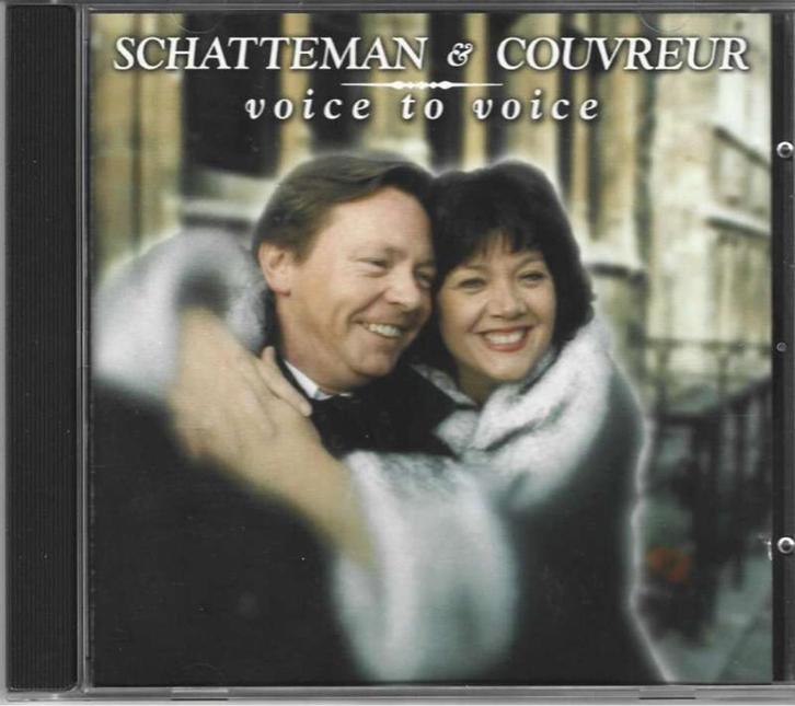 CD Schatteman & Couvreur – Voice To Voice, Cd's en Dvd's, Cd's | Pop, Zo goed als nieuw, 1980 tot 2000, Ophalen of Verzenden