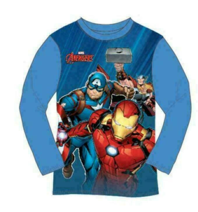 Avengers Longsleeve LB Marvel - Maat 98-104-110-116-122-128, Enfants & Bébés, Vêtements enfant | Taille 110, Neuf, Garçon, Chemise ou À manches longues