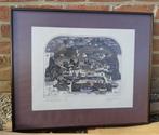 Moderne gravure van Graham Clarke, gesigneerd en genummerd, Ophalen