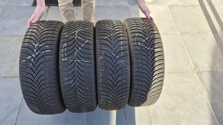 4 x Winterband Hankook 185/65R15 88T m+s – kort gebruikt, Auto-onderdelen, Banden en Velgen, Band(en), Winterbanden, 15 inch, 185 mm