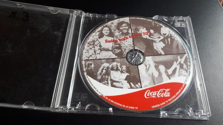 CD-Swing back to the 70's-€ 0.50-maxi single CD-Coca Cola, Cd's en Dvd's, Cd Singles, Gebruikt, 1 single, Maxi-single, Verzenden