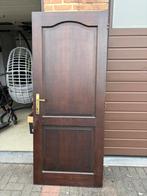 Vintage houten deur 35kg, Doe-het-zelf en Bouw, Deuren en Vliegenramen, Ophalen, 80 tot 100 cm, Minder dan 200 cm, Zo goed als nieuw