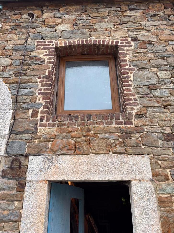 Chassis bois blanc  récent plus chassis pvc imitation bois, Doe-het-zelf en Bouw, Raamkozijnen en Schuifdeuren, Hout, Ophalen