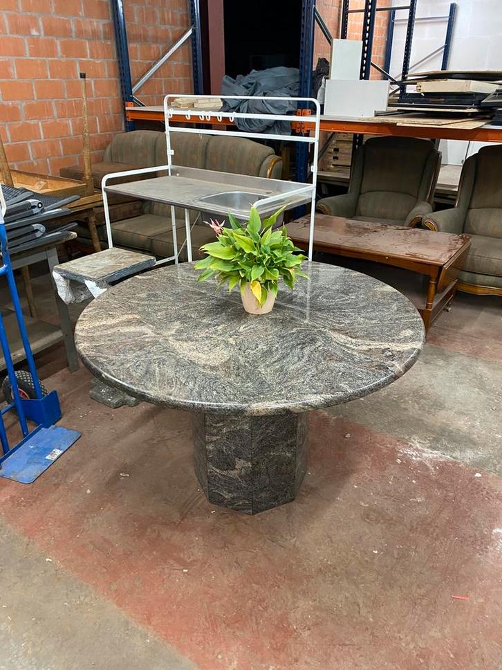 Marmeren tafel, Antiek en Kunst, Antiek | Meubels | Tafels, Ophalen