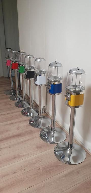 Kauwgomballen stuiterballen automaten nieuw  beschikbaar voor biedingen