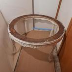 Wit creme ilatiaanse salontafel barok - top idee kristallen, Modern chique exclusief maar u kan het zelf doen, Rond, 50 à 100 cm