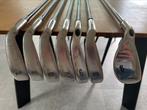 Golfclubs linkshandig, ijzers 5-PW Dunlop en Callaway, Set, Gebruikt, Callaway, Ophalen of Verzenden