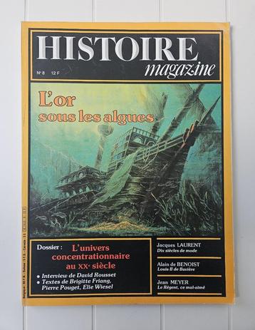 Histoire magazine nr. 8: Goud onder het zeewier beschikbaar voor biedingen