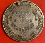 Bolivia 1 melgarejo zilveren munt 1865 20g. zilver, Timbres & Monnaies, Monnaies | Amérique, Amérique du Sud, Enlèvement ou Envoi