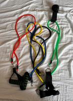 Thuis workout set, Sport en Fitness, Fitnessmaterialen, Ophalen, Zo goed als nieuw, Weerstandband