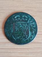 HERTOGDOM BRABANT 1 Liard 1693 - Charles II - GerdVanDijck, Postzegels en Munten, Munten | België, Ophalen of Verzenden, Overig