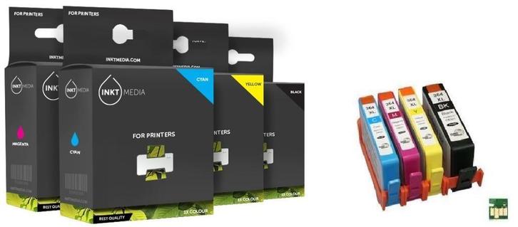 364XL 364 inktmedia huismerk inktcartridges geschikt voor HP, Computers en Software, Printerbenodigdheden, Nieuw, Cartridge, Ophalen of Verzenden
