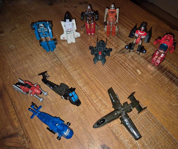 Tonka Gobots lot vintage robots uit de jaren 80, Verzamelen, Transformers, Zo goed als nieuw, Ophalen of Verzenden