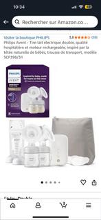 Double tire lait éléctrique, Kinderen en Baby's, Babyvoeding en Toebehoren, Ophalen, Zo goed als nieuw, Borstkolf