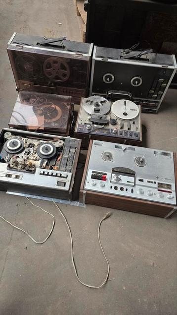 Magnétophone vintage et lecteur de cassettes Philips Dual Te, Enlèvement ou Envoi, Magnétophone