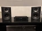 2 studio monitors met versterker, Ophalen, Gebruikt, Minder dan 500 watt, Monitor(versterker)
