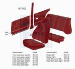 Bekleding Amazon 4 deurs +kombi B stijl Links rood 524-600 V, Auto-onderdelen, Interieur en Bekleding, Ophalen of Verzenden, Nieuw