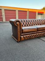 Canape Chesterfield Anglais, Huis en Inrichting, Zetels | Zetels, Ophalen of Verzenden, Rechte bank, Anglais, industriel, 200 tot 250 cm