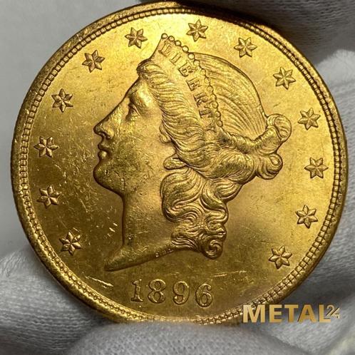 20 DOLLARS GOUD LIBERTY HEAD  (usa), Postzegels en Munten, Edelmetalen en Baren, Goud, Ophalen of Verzenden
