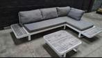 Tuinset teak aluminium, Ophalen, Gebruikt, Aluminium, Loungeset