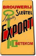 Brouwerij SLEUTEL retro ontwerp op op dubbel metaal70cmx40cm, Verzamelen, Verzenden, Zo goed als nieuw, Reclamebord