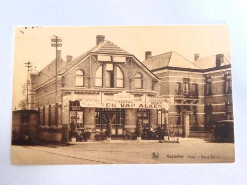 KASTERLEE - Hôtel Bonte Os avec wagon de tramway - Expédié e, Collections, Cartes postales | Belgique, Affranchie, Anvers, 1920 à 1940