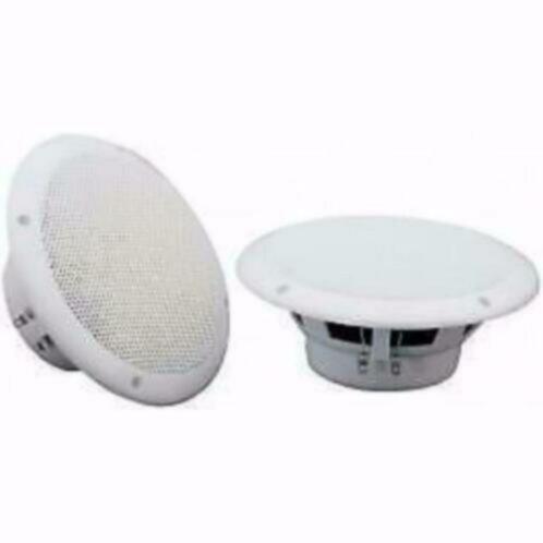 Marine Speaker 16,5 cm Set 8 Ohm, Wit 063-T, Audio, Tv en Foto, Luidsprekerboxen, Nieuw, Front, Rear of Stereo speakers, Minder dan 60 watt
