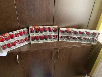 Retro glazen 36 stuks beschikbaar voor biedingen