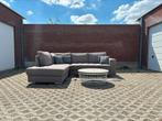 PRACHTIGE GRIJS/BRUINE HOEKZETEL |  FREE DELIVERY | ‼️, 250 tot 300 cm, 125 tot 150 cm, Hoekbank, Ophalen of Verzenden
