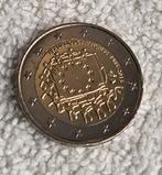 2 euro herdenkingsmunt 30 j europese vlag 2015 frankrijk, Ophalen of Verzenden, Frankrijk, 2 euro, Losse munt
