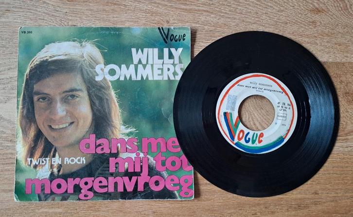 Willy Sommers - Dans Met Mij Tot Morgenvroeg, Cd's en Dvd's, Vinyl Singles, Gebruikt, Single, Nederlandstalig, 7 inch, Ophalen of Verzenden