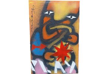 modern schilderij Fabian  ( Herman Brood ) beschikbaar voor biedingen