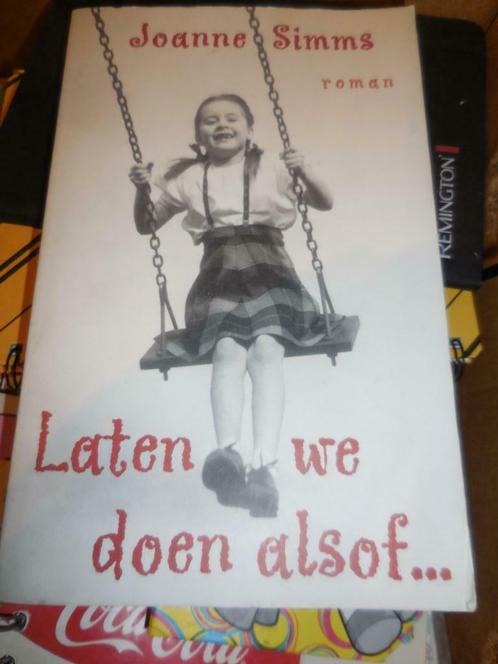 [218] boek : laten we doen alsof..., Boeken, Romans, Zo goed als nieuw, Ophalen of Verzenden