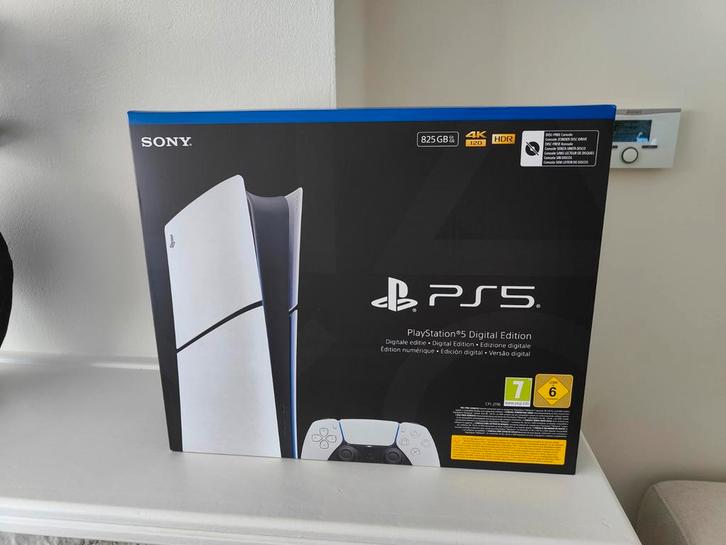 Playstation 5 Digital (ONGEOPEND/FERMÉE/SEALED), Games en Spelcomputers, Spelcomputers | Sony PlayStation 5, Nieuw, Playstation 5