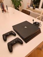 Playstation 4 Pro met 2 controllers, Games en Spelcomputers, Ophalen of Verzenden, Zo goed als nieuw